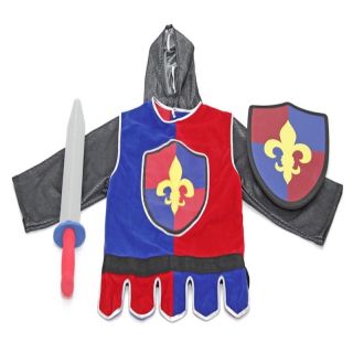 Knight Outfit Role Play Uniform Knights Kids Play Costume Foam Sword