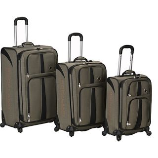 Rockland Luggage 3 Piece Eclipse Spinner Luggage Set