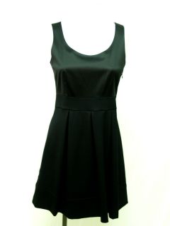 Theory Black Sleeveless Dress with Pleated Skirt Size 6