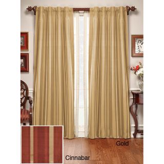 Madison Silk Stripe Curtain Panel