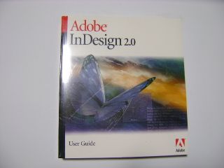New Adobe InDesign 2 0 Retail Manual User Guide Windows Mac
