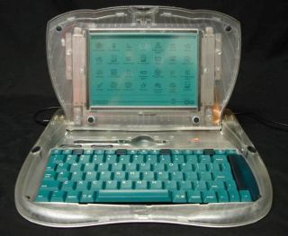 Apple Computer Prototype Emate 300 Laptop Clear Case Newton Macintosh