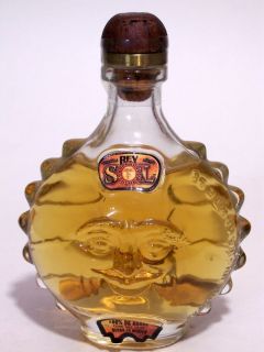 Miniature Liquor Bottle Tequila Rey Sol