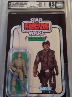 Star Wars Vintage Series Luke Skywalker Bespin AFA 85