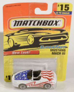 Matchbox Mustang Mach III MB 15 J10 Superfast 1997