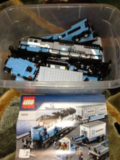 Lego Maersk Train Set 10219 All Parts and Booklet