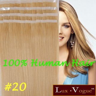 Hairechthaar Haarverlängerung 3M Tape Extensions 20 Lux Vogue