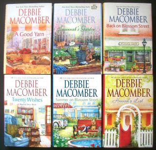 Lot of 6 Debbie Macomber Blossom Street Series Hardcover Books