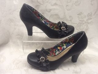 Madden Girl by Steve Madden UNGARO Black Heels Shoes Pumps Size 6 MSRP