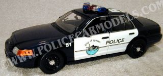 Motormax 1 18 Lynden WA Police Ford Crown Victoria