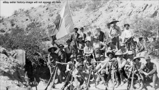 1911 Americans in Mexican Revolution Madero Photograph