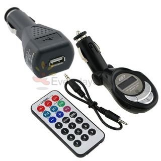 Radio FM Transmitter DC Car Charger Accessory For Apple iphone 4 4S 4G