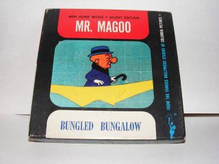 Vintage Movie Home Film 8mm Mr Magoo Bungled Bungalow