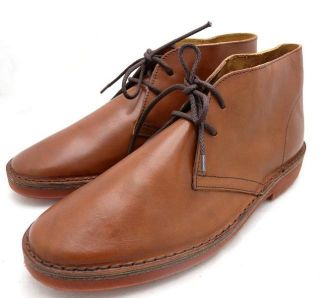 Crew MacAlister Brickman Boots 12 $168 Rich Brown Shoes Leather Mens