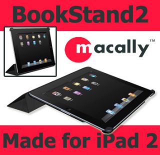 Macally BOOKSTAND2 Black Case Stand for Apple iPad 2