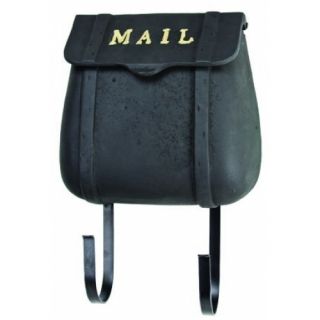 Black Wall Mount Mailbox Residential New 8 5H x 10 Mail