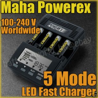 Maha Powerex MH C9000 5 Mode Smart Charger NiCd NiMH