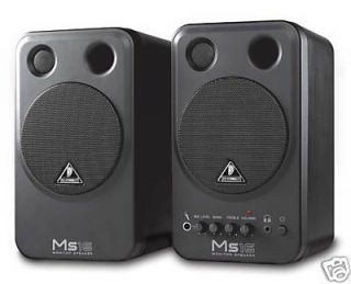 Behringer Powered Studio Monitor Speakers MS16 No Res