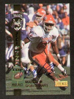 Malcolm Seabron Signed Autograph 1994 Signature Rookies