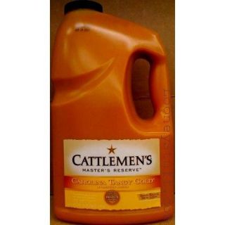 Cattlemens Tangy Gold Barbeque Sauce One Gallon BBQ