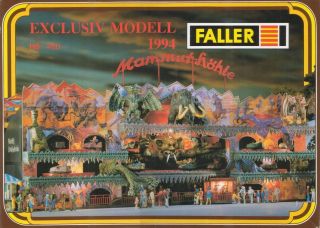 Faller   460 MAMMOTH CAVE GHOST TRAIN w/MOTOR 94 EXCL  HO SCALE
