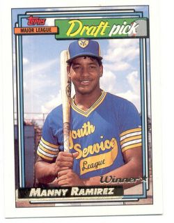 Manny Ramirez High School Pre Rookie Card 1992 Topps  Mint