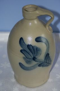 Maple City Pottery Hand Made 1993 Collectable Jug Crock Salt Glaze