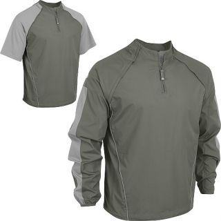 Majestic Athletic New Granite Coolbase Convertible Gamer Jacket