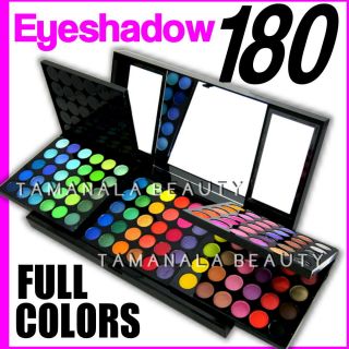 MANLY 180 Full COLOR EYESHADOW MAKEUP Cosmetic Shimmer Matte Palette
