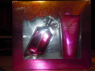 New Womens Liz Claibourne Curve Appeal Perfume Gift Set Factory Sealed