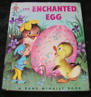 THE ENCHANTED EGG Vintage Tip Top Elf Book Peggy Burrows Elizabeth