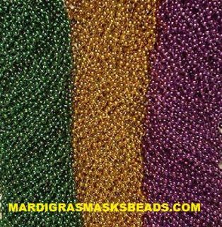 144 Purple Green Gold Mardi Gras Beads Necklaces 12 Dozen Free