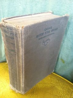 Gone with The Wind Margaret Mitchell 1936 1st Poor Cond