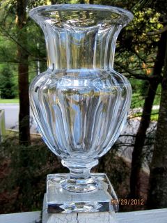 Prestine Baccarat Marie Louise Urn Vase $1500