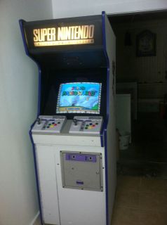 Custom Built Super Nintendo Arcade Machine