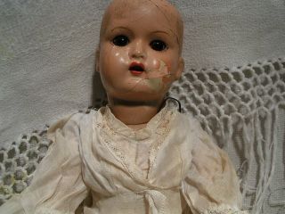 Spectacular Antique Compo Marilu Doll Argentina T L C