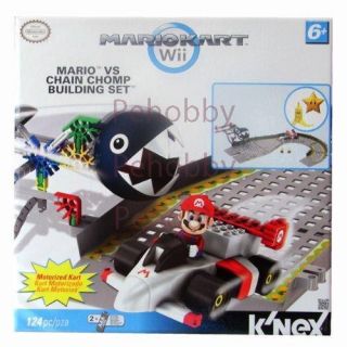 Mario Kart Wii KNEX Mario vs Chain Chomp Building Set