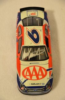 Mark Martin Pre Autographed 2006 6 AAA Bank 259 of Only 300 Made 1 24