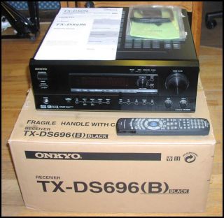 Onkyo TX DS696 Dolby Digital DTS 5 1 Channel Pro Logic II Home Theater