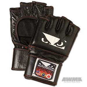 Bad Boy Leather MMA Gloves Martial Arts Equipment Gear