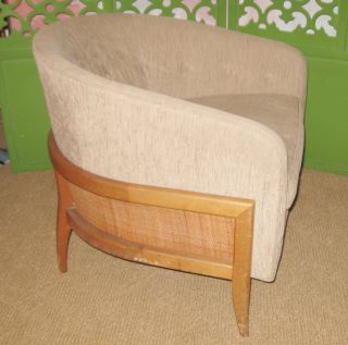 Mid Century American Martinsville Club Side Lounge Chair