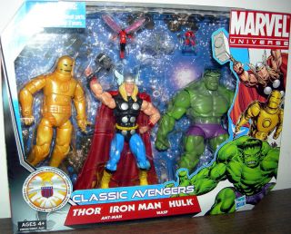 Marvel Universe Avengers 5 Figure Lot