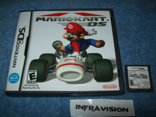 Mario Kart DS Nintendo DS 2005 DSi 3DS Game Case Nice