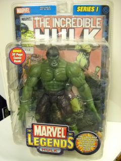 Marvel Legends Series 1 Incredible Hulk Figure Straight Finger Ver Toy