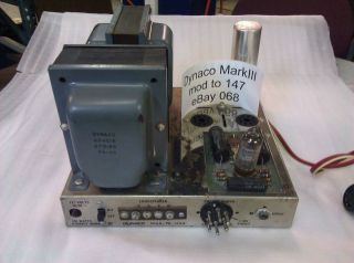 Dynaco Mark III Retro Fit for Leslie Speaker 147 Amplifier