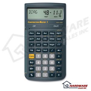 Calc Industry 4050 New Construction Master 5 Calculator