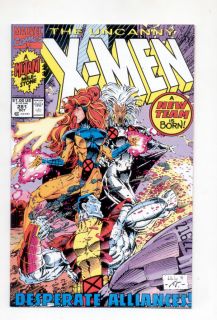 Uncanny X Men #281 Marvel Jim Lee John Byrne Rouge Storm Gambit