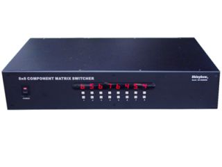 8x8 8 8 Component Video Audio Matrix Switch Switcher