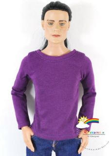 17 Tonner Matt ONeill Outfit Long Sleeves Tee Purple