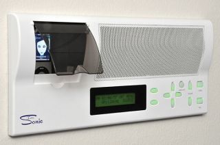 Intrasonic I1000M Audio Intercom System Master Unit with iPod White